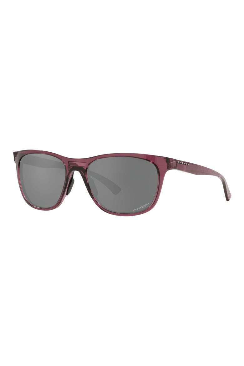 Leadline Prizm™ 56mm Oval Sunglasses, Alternate, color, TRANS BLUE