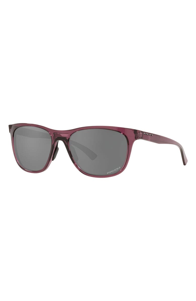 Oakley Leadline Prizm<sup>™</sup> 56mm Oval Sunglasses, Alternate, color, 