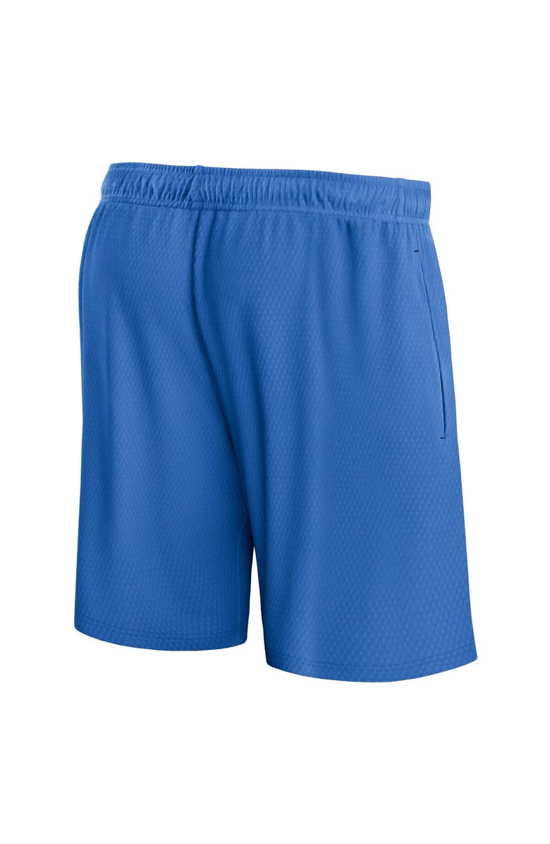 FANATICS Men's Fanatics Branded Blue Oklahoma City Thunder Post Up Mesh Shorts, Alternate, color, 