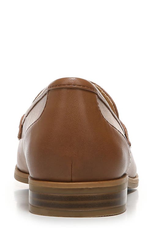 Naturalizer Parrish Womens Leather Slip On Loafers In Brown