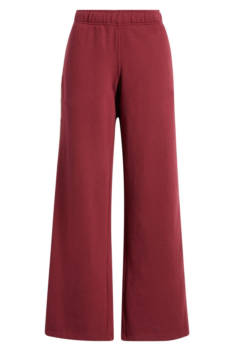 Cloud 9 Fleece Track Pants, Alternate, color, CABERNET