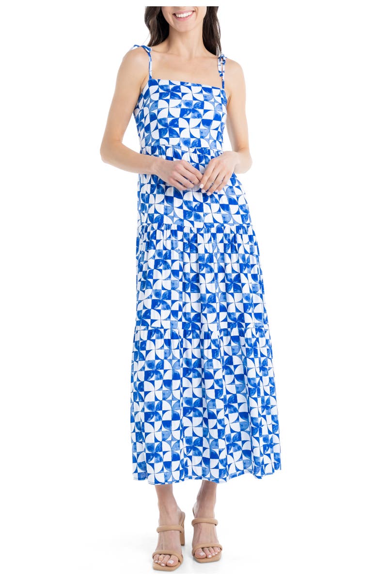 Kenny Flowers The Greece - Resort Dress, Main, color, Blue