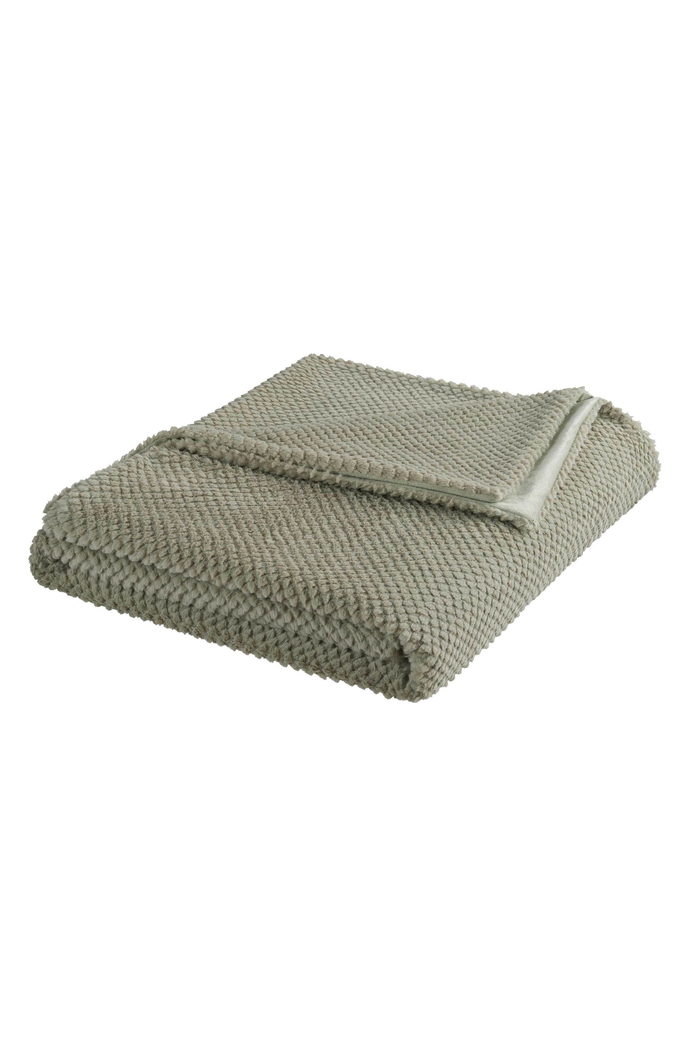 Vellux Plush Texture Throw Blanket