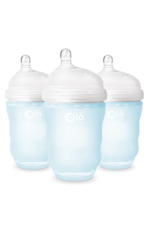3-Pack GentleBottle 8-Ounce Baby Bottles