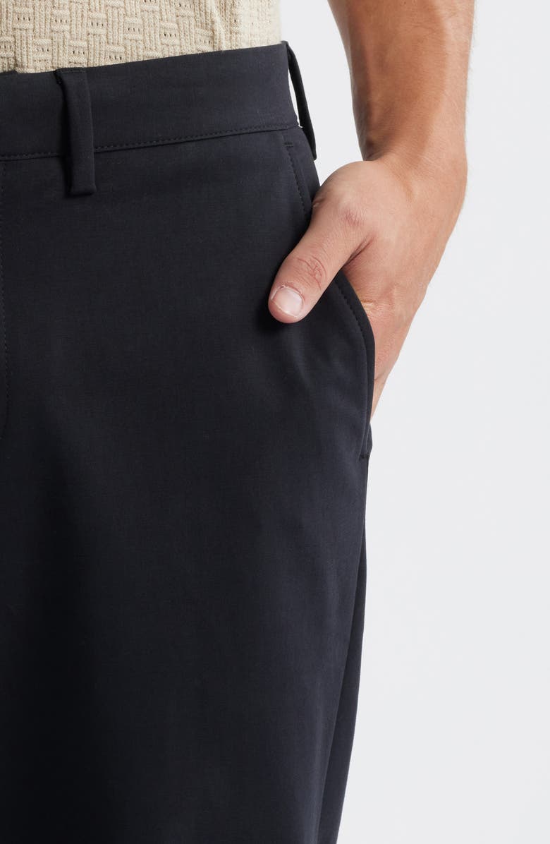 Open Edit Slim Fit Stretch Cotton Chinos, Alternate, color, Black Caviar