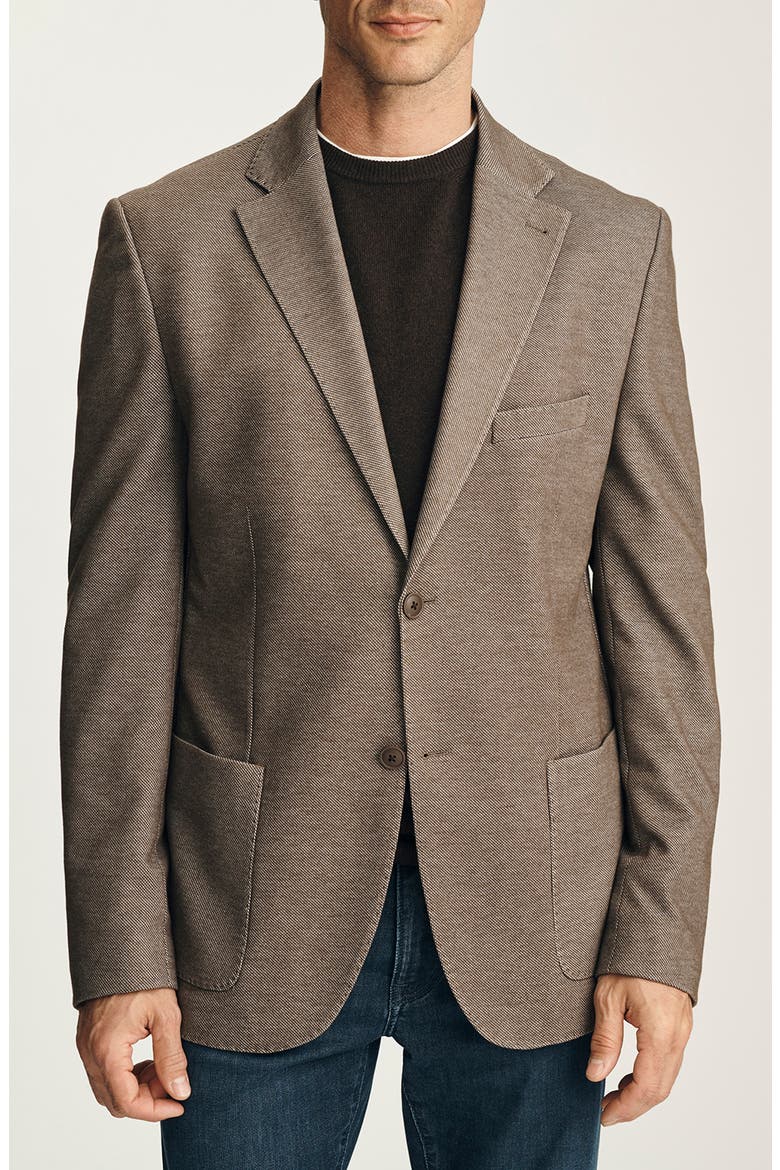 Matteo Honeycomb Sport Coat, Main, color, BROWN