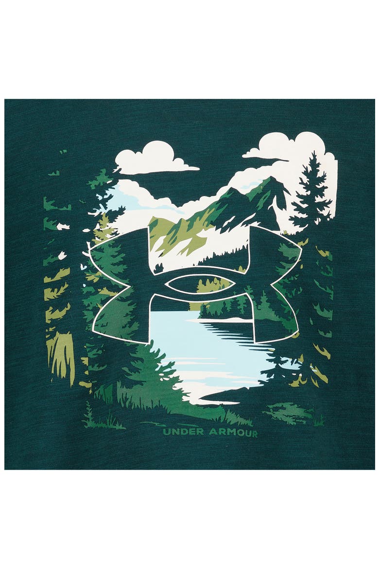 Kids' Poster Long Sleeve Graphic T-Shirt, Alternate, color, ARDEN GREEN