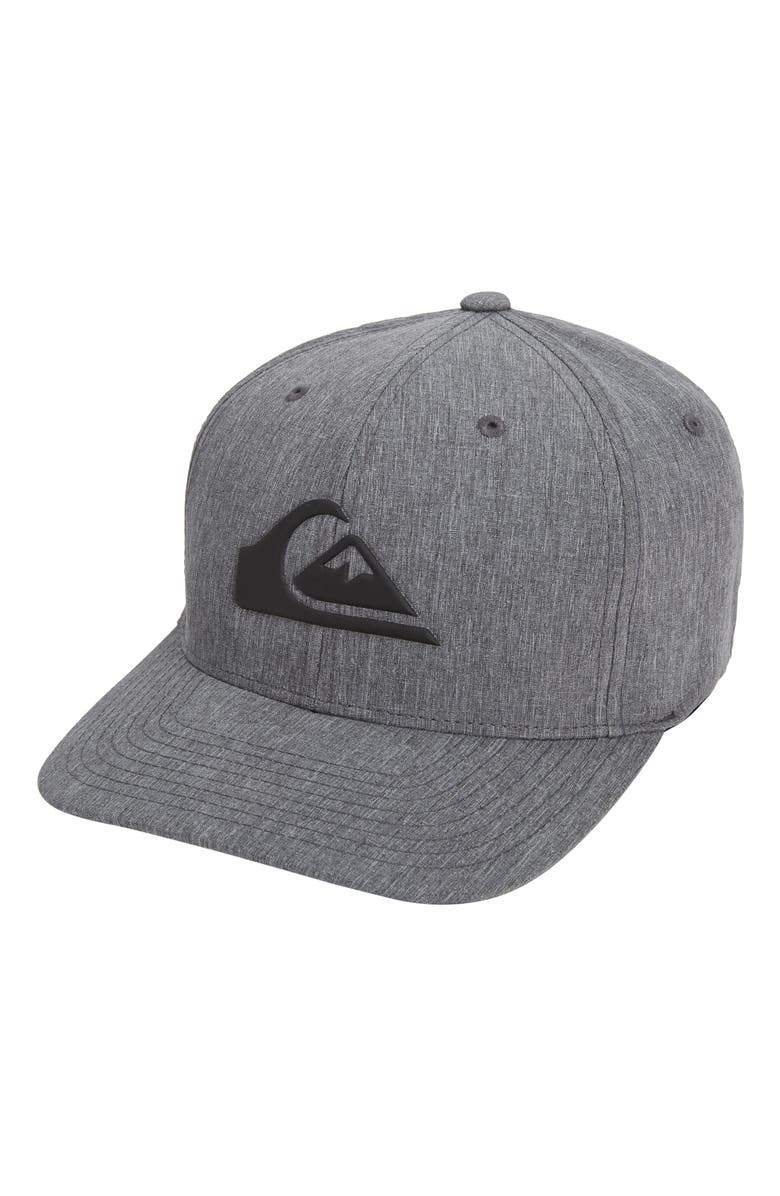 Quiksilver Amped Logo Baseball Cap, Main, color,