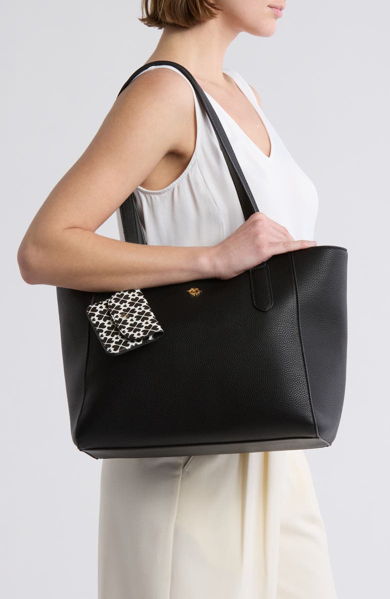 Nanette Lepore Three Piece Tote, Baguette & Card Wallet Set, Alternate, color,