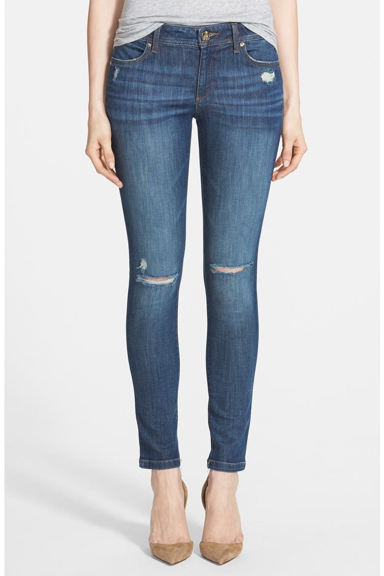 'Emma' Power Legging Jeans, Main, color, HEATH