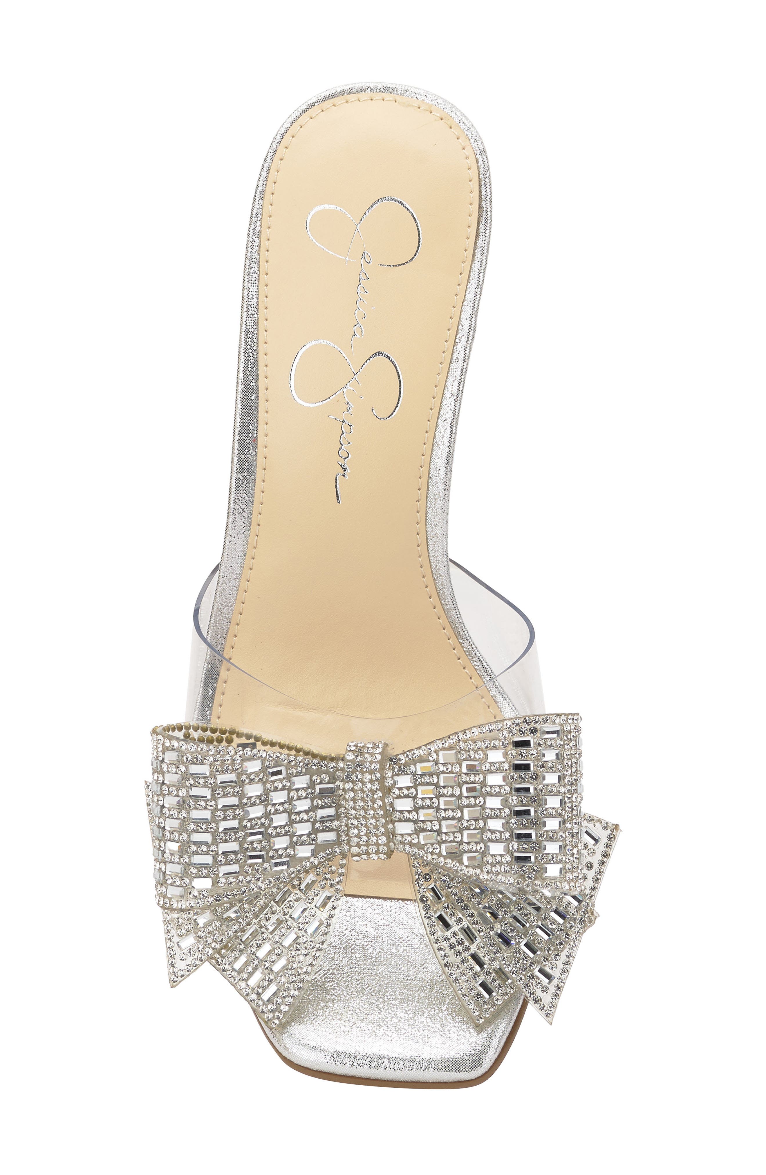 Jessica Simpson Celisha Slide Sandal, Alternate, color, Clear