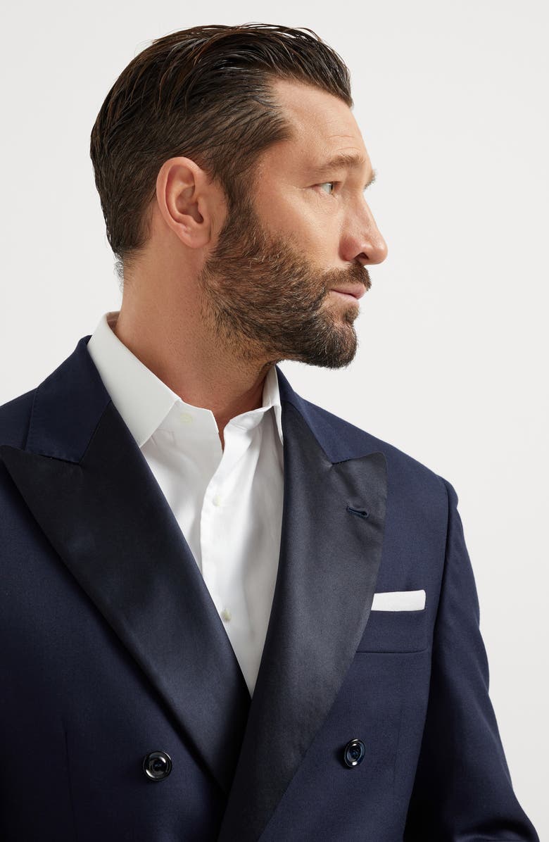 Brunello Cucinelli Tuxedo jacket, Alternate, color, 