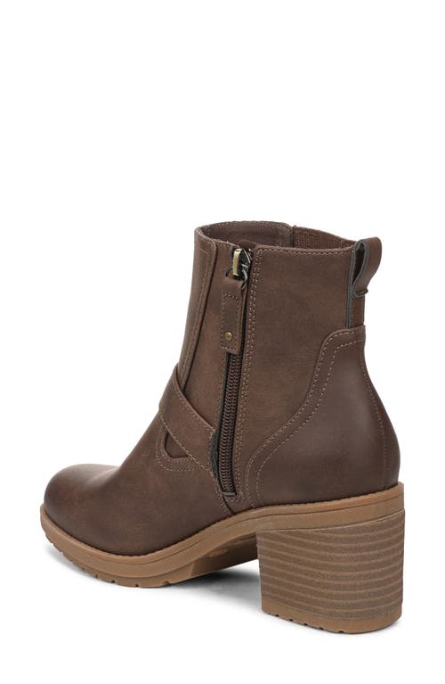 Dr. Scholl's Parker Platform Bootie In Brown