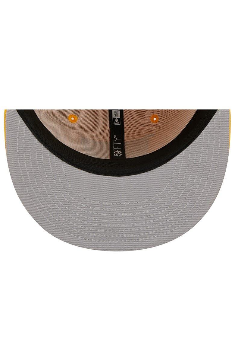 New Era Men's New Era Gold Las Vegas Raiders Color Pack 59FIFTY Fitted Hat, Alternate, color, Gold