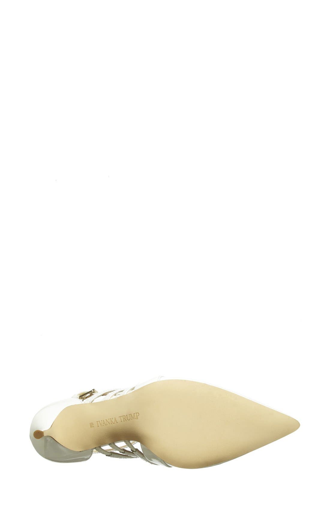 'Tellas' Pointy Toe Pump, Alternate, color, WHITE