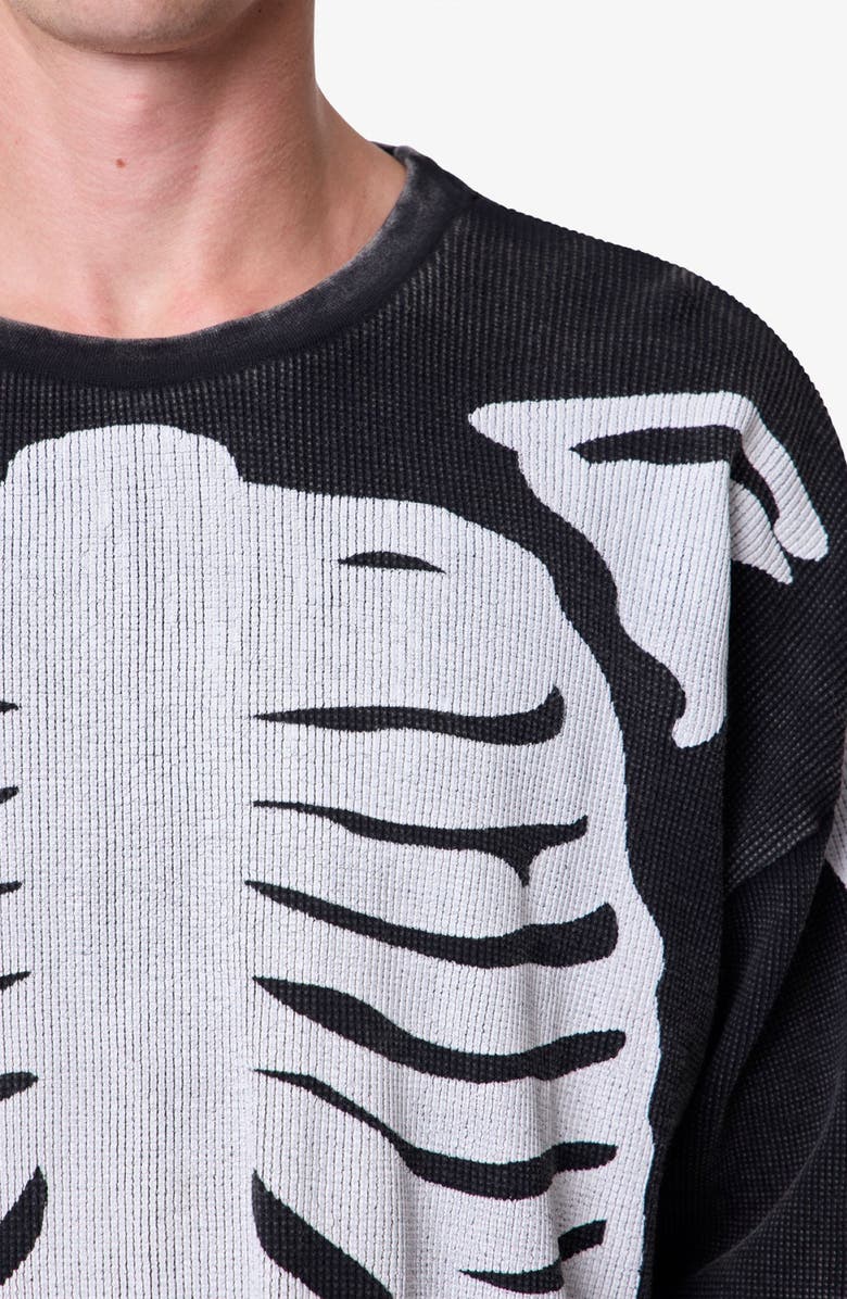 mnml Skeleton Thermal Long Sleeve Graphic T-Shirt, Alternate, color, 