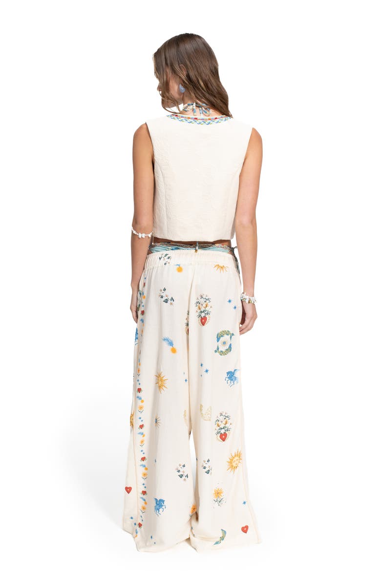 Janis Solstice Cover-Up Pants, Alternate, color, WHITE