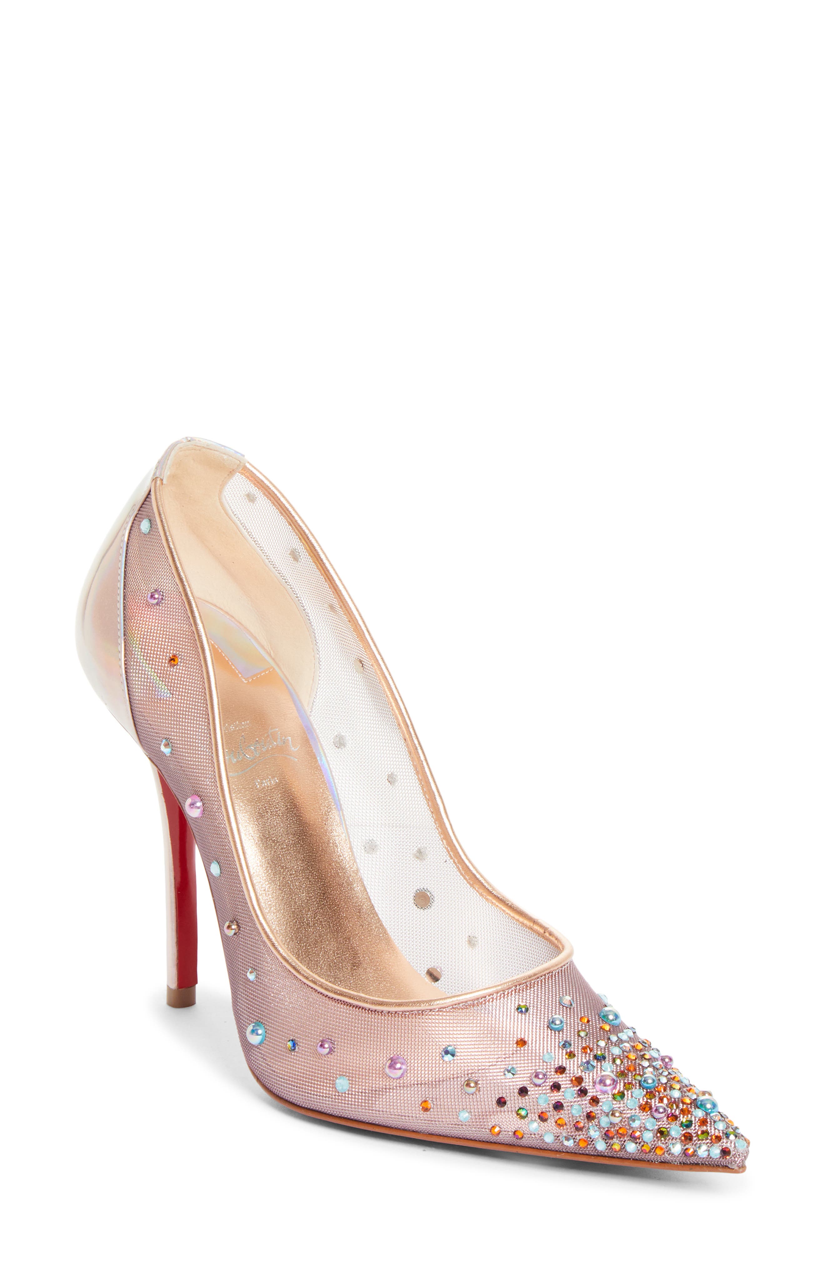 Christian Louboutin Miss Z Degrastrass Perla Pointed Toe Pump (Women ...