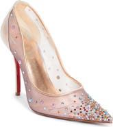 Christian Louboutin Miss Z Degrastrass Perla Pointed Toe Pump