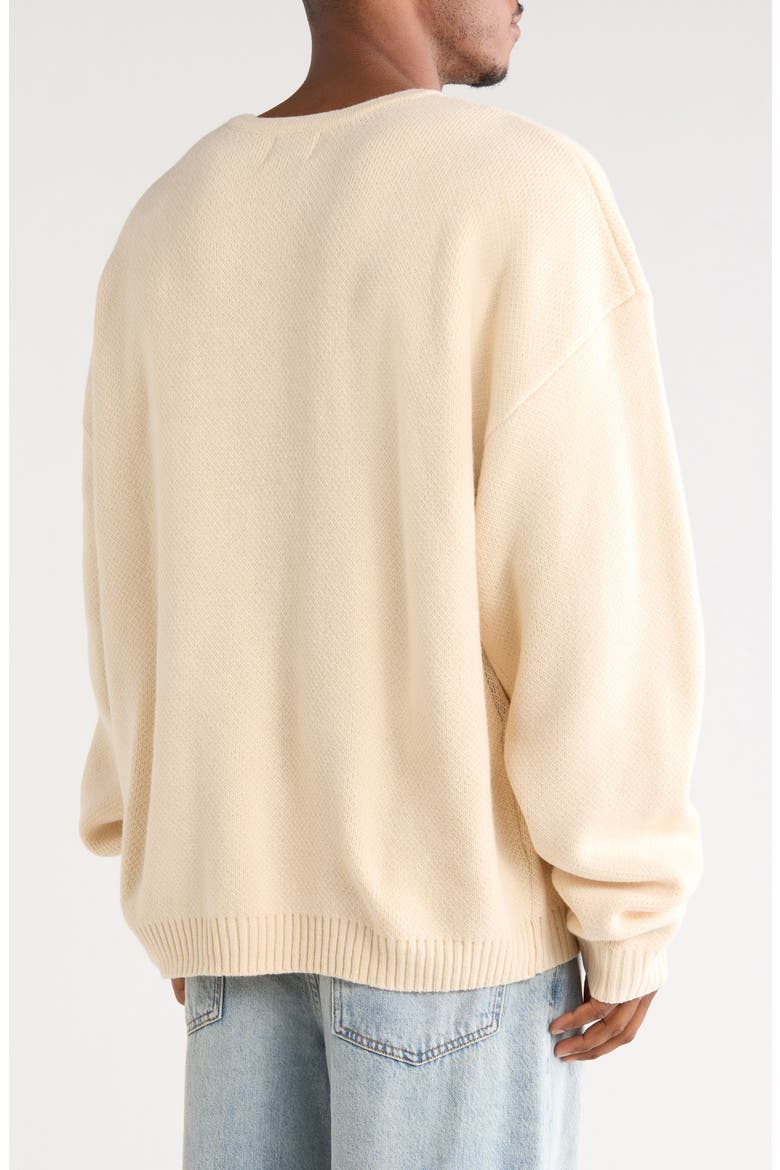 Espectacular Knit Sweater, Alternate, color, CREAM