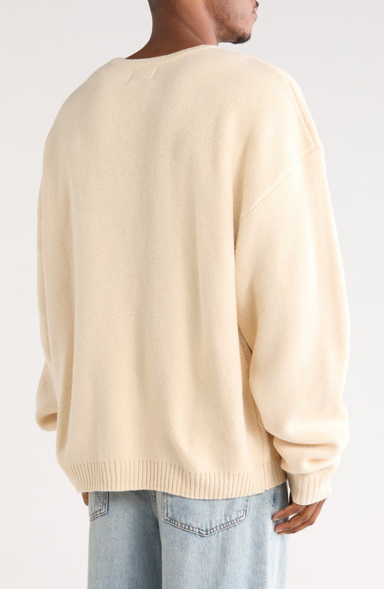 DIET STARTS MONDAY Espectacular Knit Sweater, Alternate, color, Cream