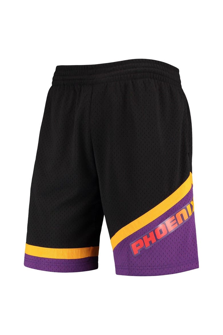 Men's Mitchell & Ness Black Phoenix Suns 1999-00 Hardwood Classics Swingman Shorts, Alternate, color, Black