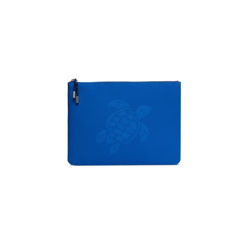 Vilebrequin Unisex Solid Neoprene Pouch In Marrakech