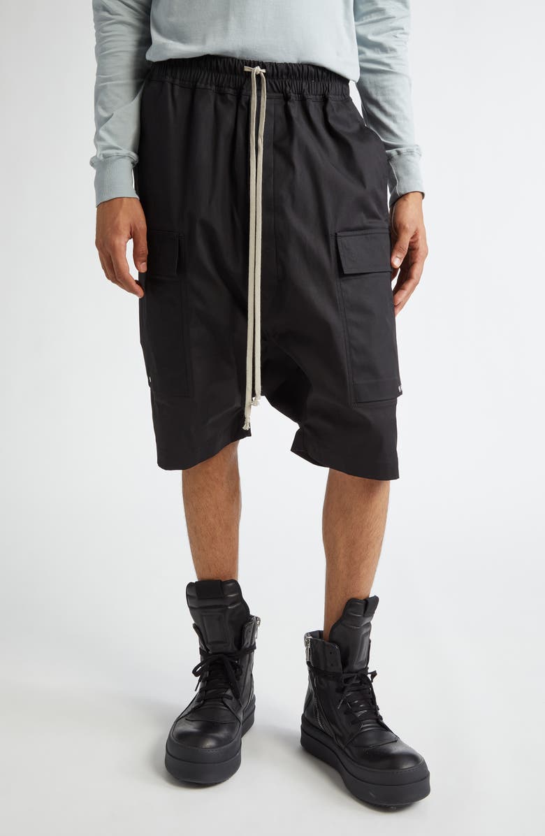 Rick Owens Cargo Shorts, Main, color, 