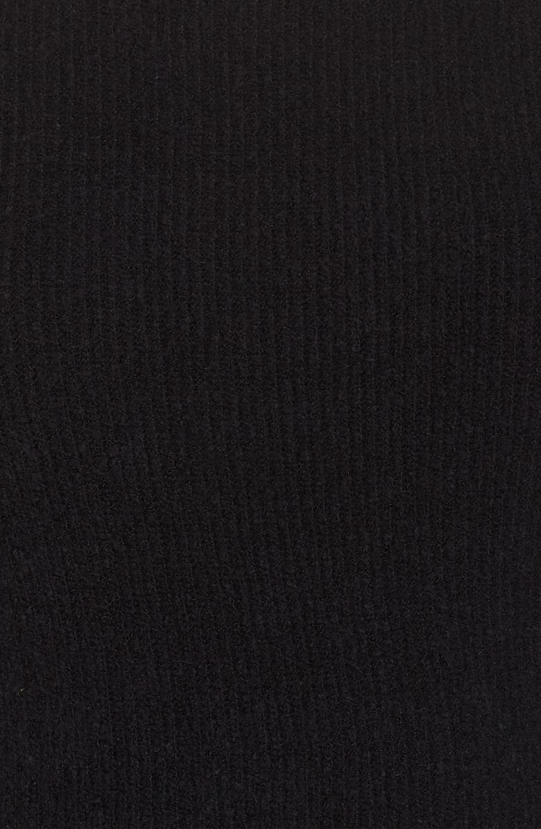 Halogen<sup>®</sup> Cuffed Sleeve Ribbed Sweater, Alternate, color,