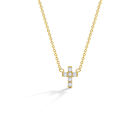 CZ Cross Women's Necklace