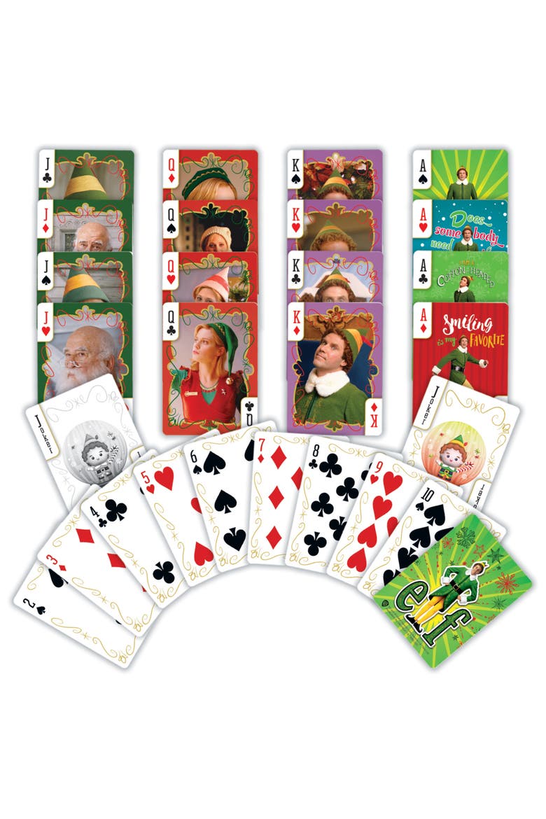 Elf, The Movie, Playing Cards, Alternate, color, Multicolor