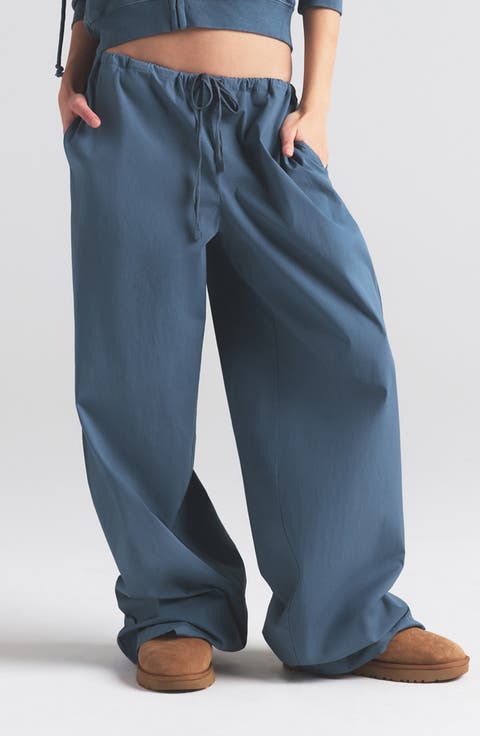 Cuddle & Coo Blue Ribbed Pocket Stretchie 3PC Set