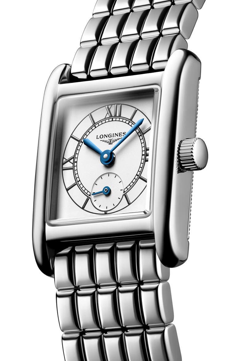 Mini DolceVita Bracelet Watch, 29mm, Alternate, color, SILVER
