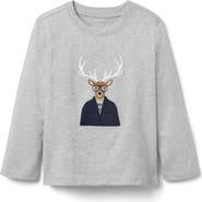 Janie and Jack Dapper Deer Tee