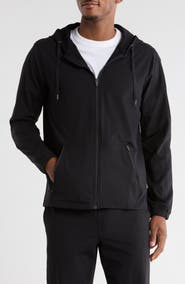 90 DEGREE BY REFLEX Warp Fleece Zip Hoodie