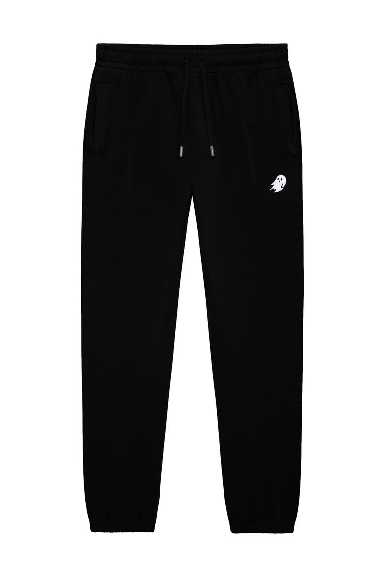 Mens Ghost Heavy Weight Fleece Sweatpant, Main, color, Black