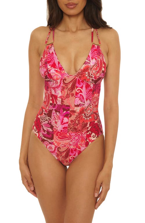 Becca Bali One-piece Swimsuit In Multi