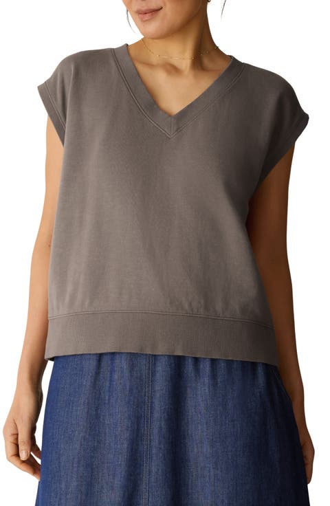 Organic Cotton Sleeveless Top