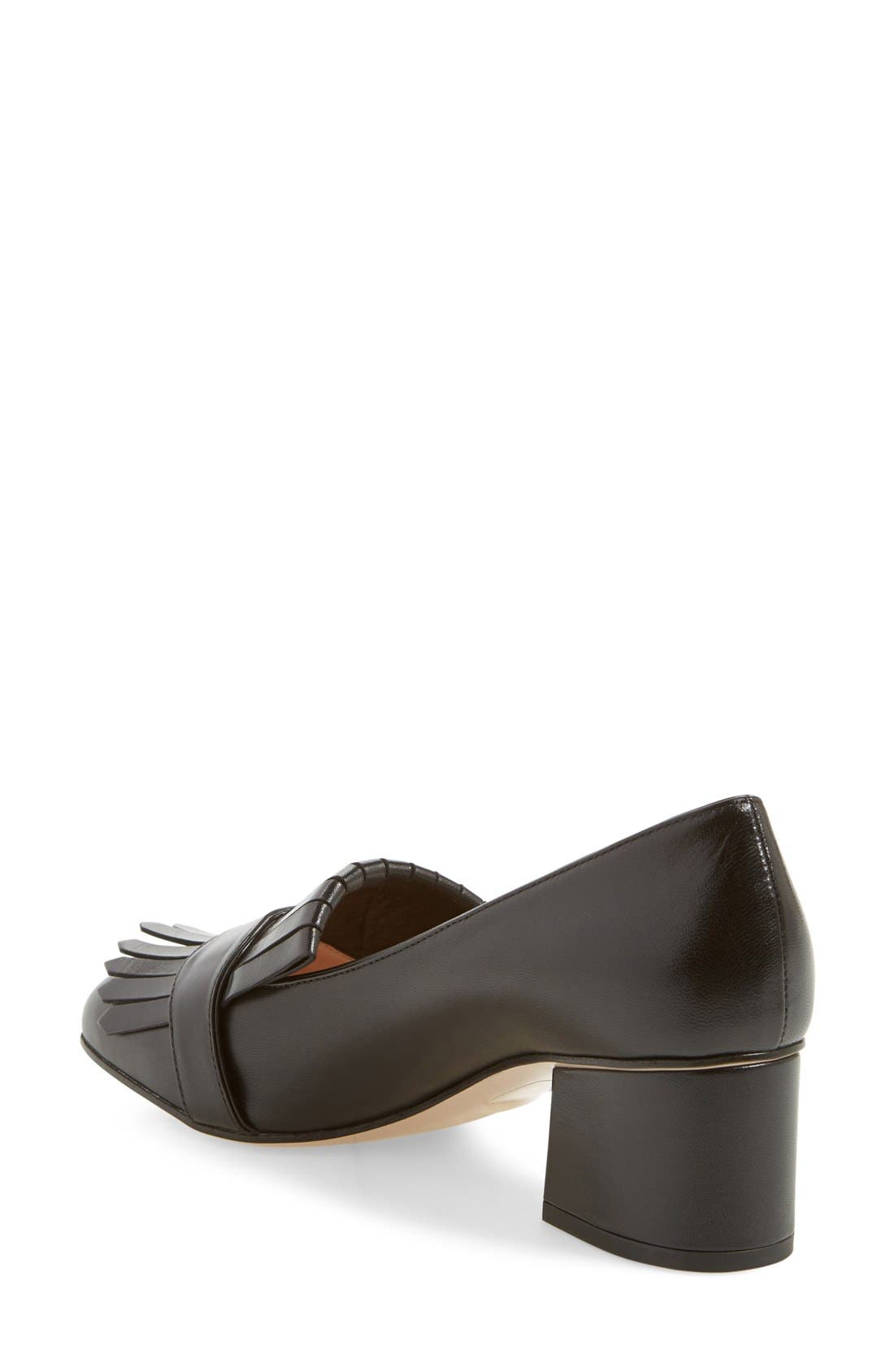 Gucci GG Kiltie Fringe Pump, Alternate, color, 