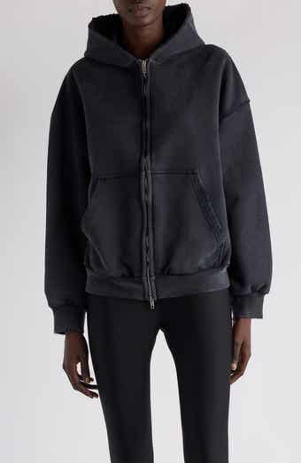 Balenciaga Fruity Distressed Archetype Fleece Graphic Zip Balenciaga Fruity Distressed Archetype Fleece Graphic Zip