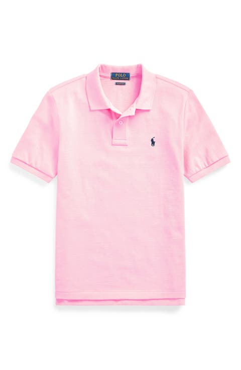 Kids' Solid Cotton Piqué Knit Polo (Big Kid)