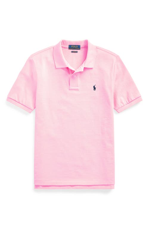Polo Ralph Lauren Polo Pony Embroidered Cotton T-shirt In Pink