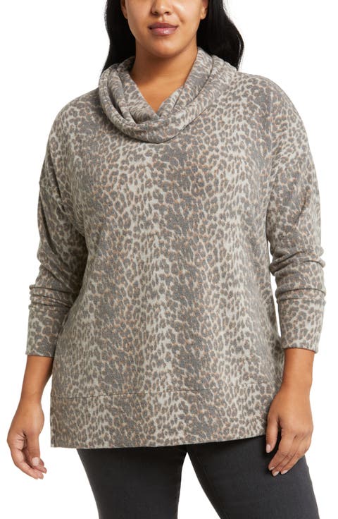Cowl Neck Tunic (Plus)