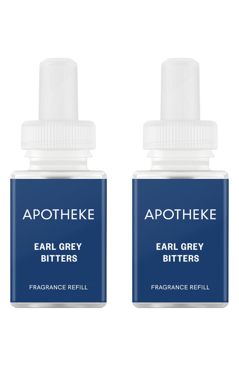 APOTHEKE x Pura 2-Pack Smart Fragrance Diffuser Refills, Main, color, Earl Grey Bitters