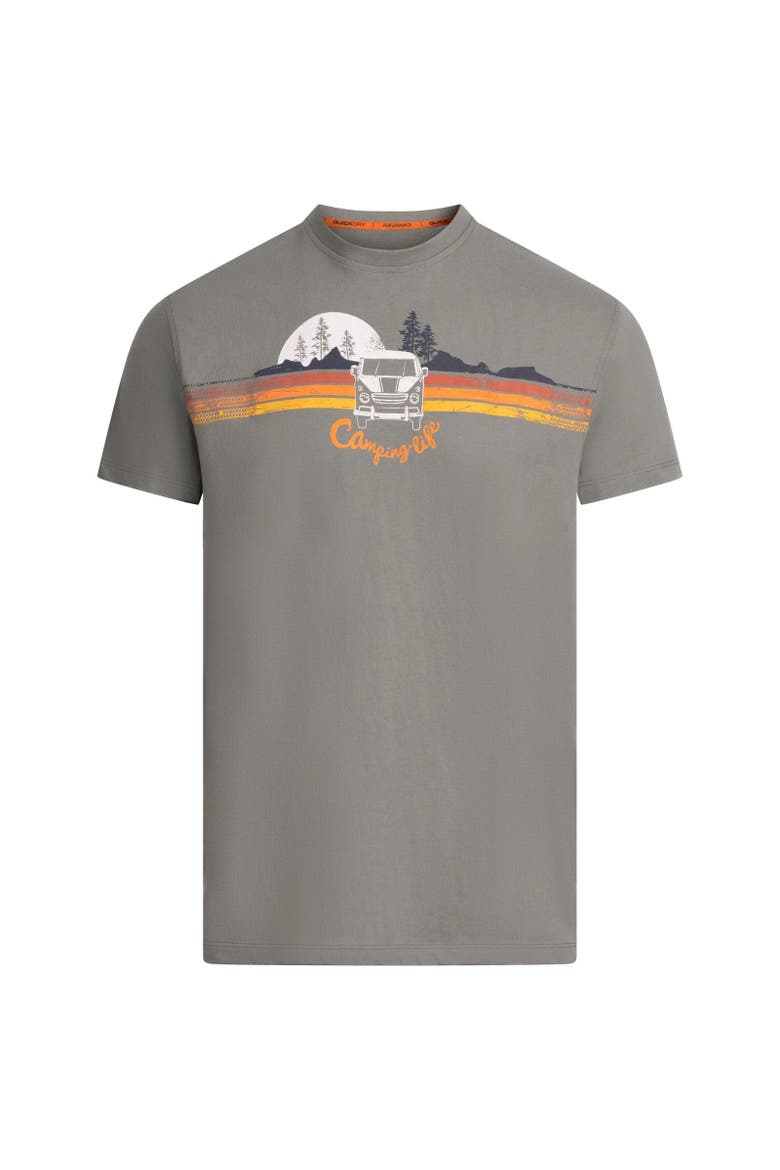 Cromer II Printed Casual T-Shirt, Main, color, Pond Blue