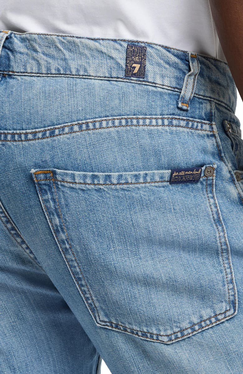 7 For All Mankind The Straight Leg Jeans, Alternate, color, Station