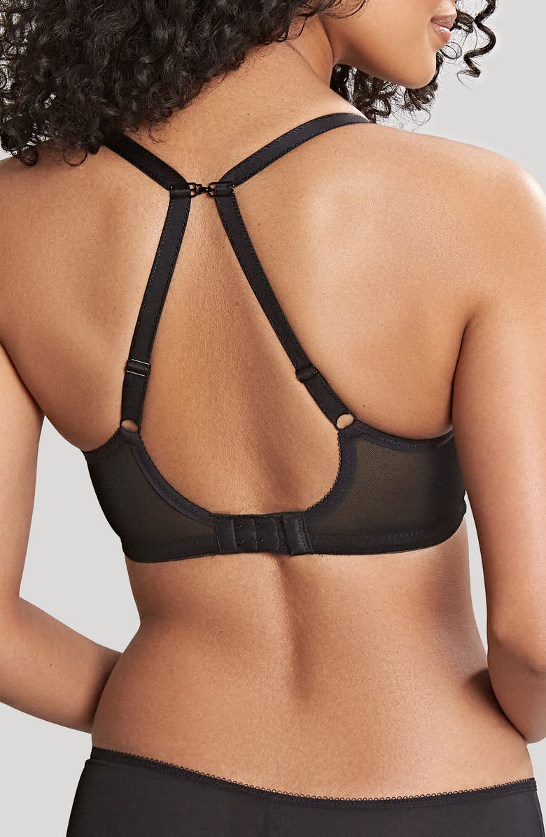 Panache Cari Underwire Spacer T-Shirt Bra, Alternate, color, Black