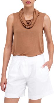 Marcella Callie Cowl Neck Knit Top