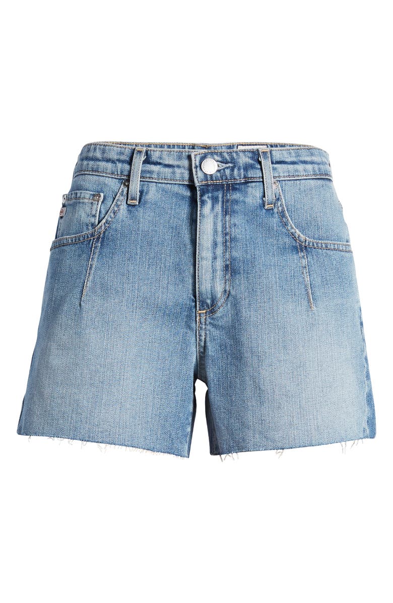 AG Hailey Darted Denim Cutoff Shorts, Alternate, color, 