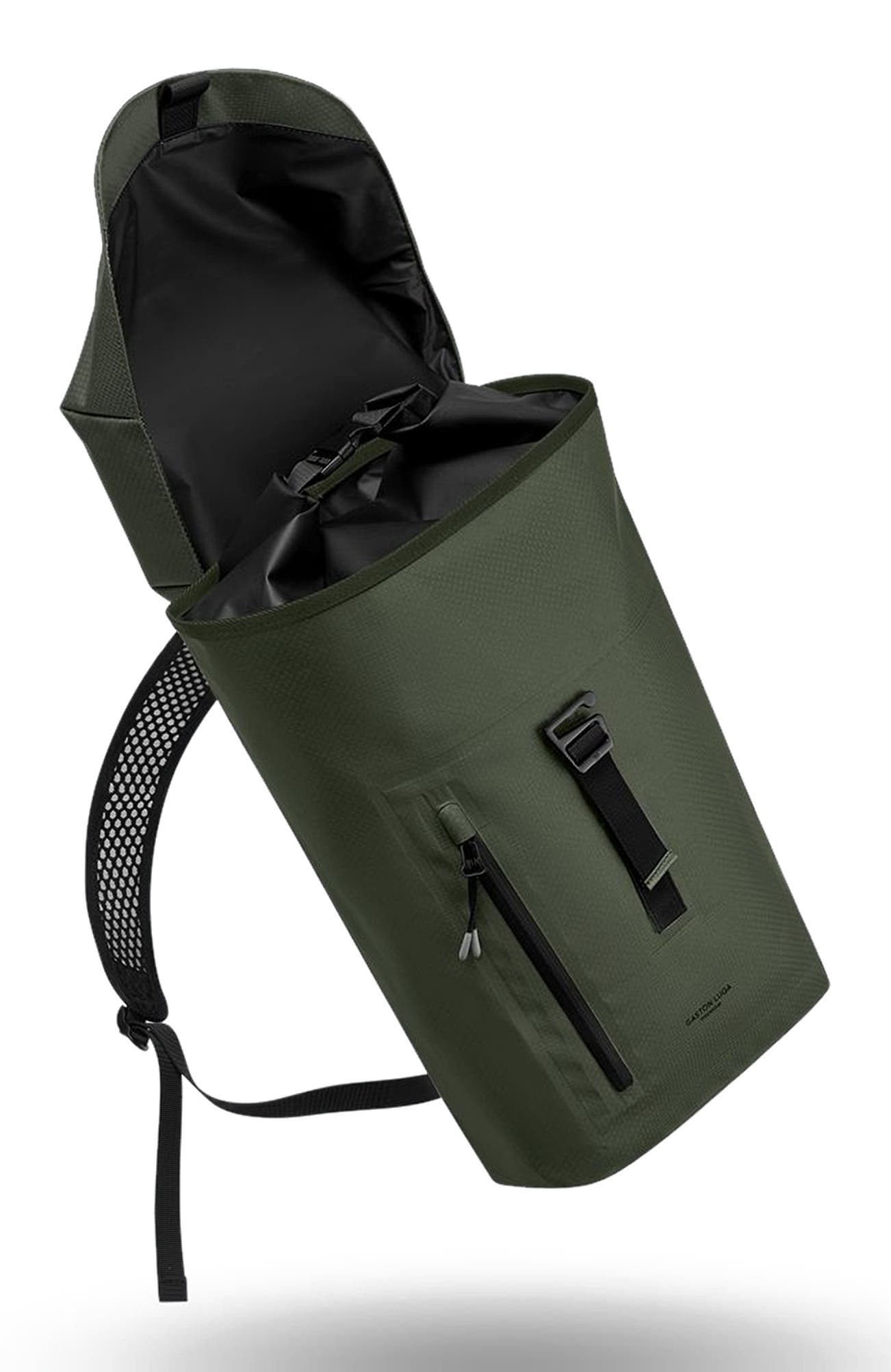 Lightweight DuoSeal Flap Backpack 14", Alternate, color, Olive
